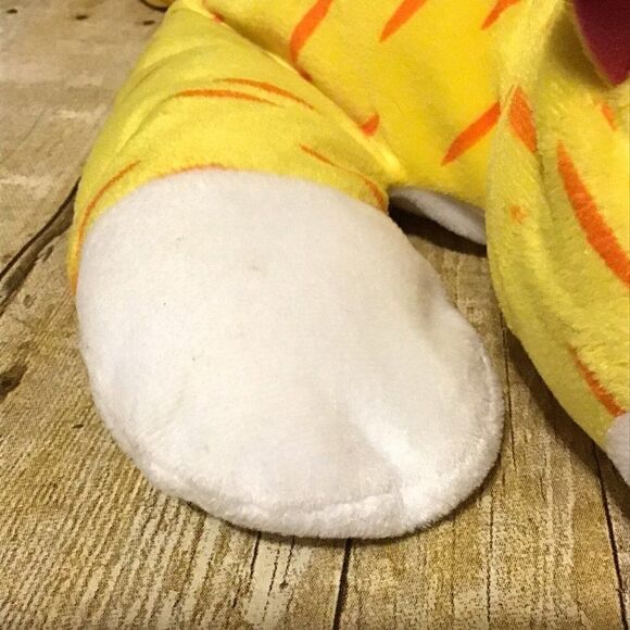 Vintage Lisa Frank Sunflower 23” Yellow Cat Plush 1998 - Picture 11 of 12